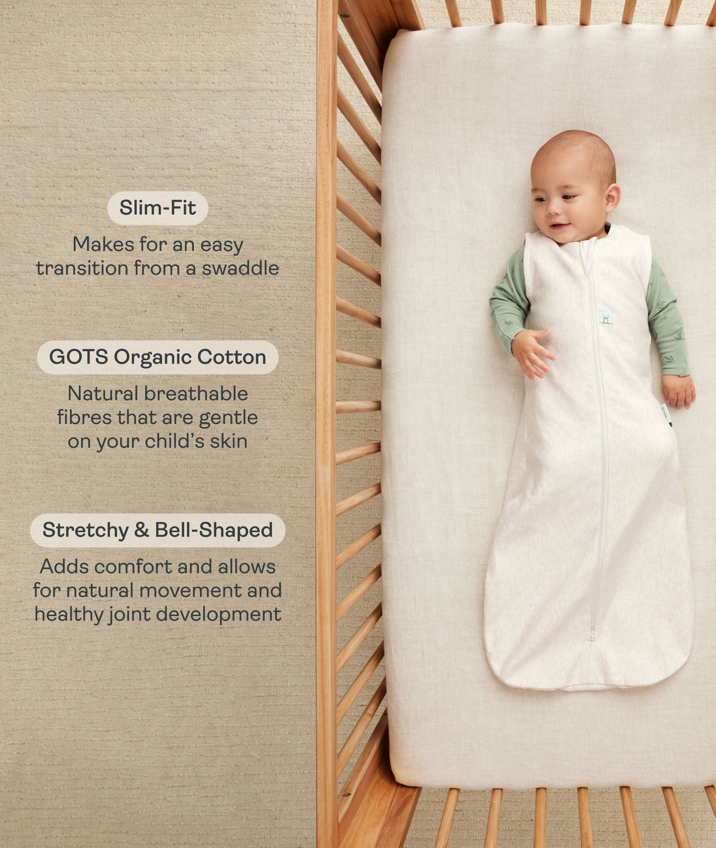 Sleeping Bag 2.5 TOG Sage
