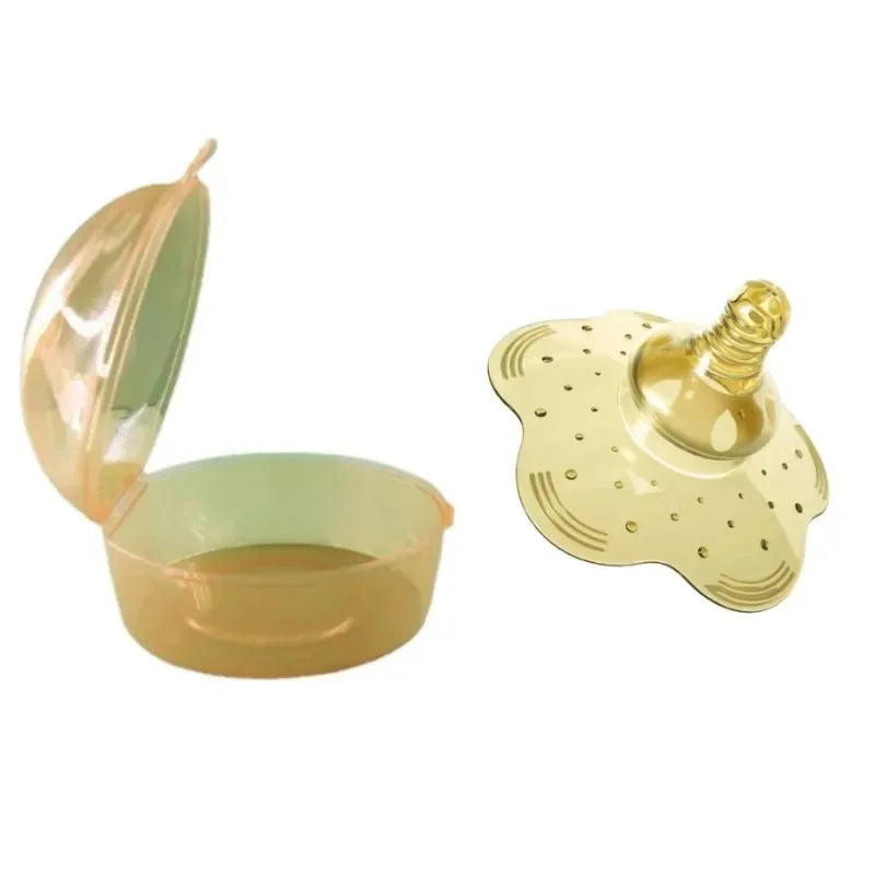Silicone Nipple Protector Breastfeeding Shields Anti-Overflow Milk Cover Soft Comfortable Reusable Nursing Pads for Mothers