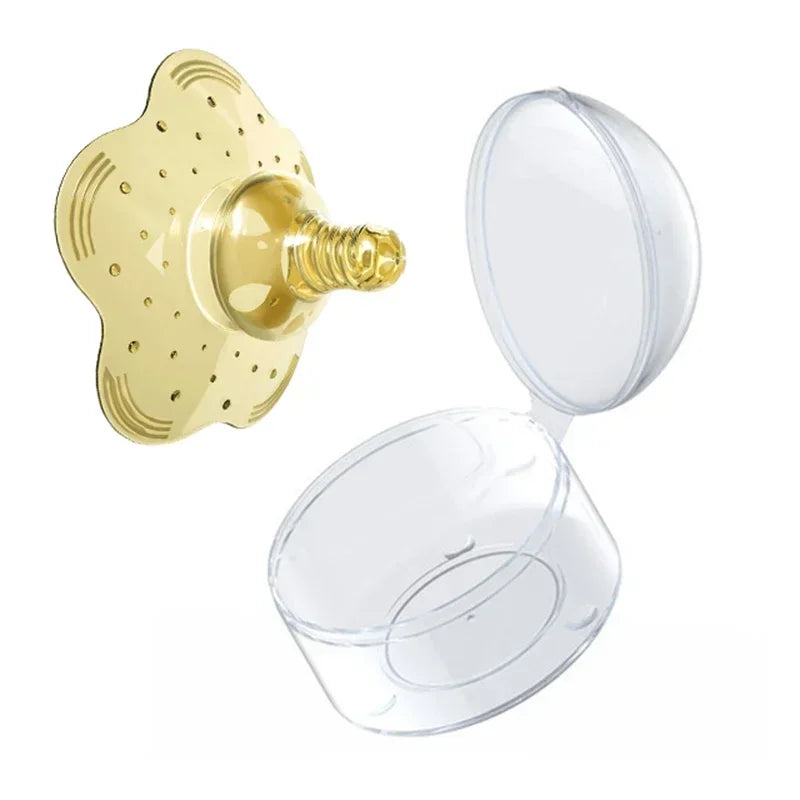 Silicone Nipple Protector Breastfeeding Shields Anti-Overflow Milk Cover Soft Comfortable Reusable Nursing Pads for Mothers